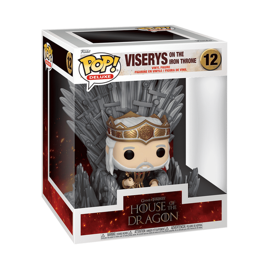 Pop! Deluxe Viserys on the Iron Throne - Series/Peliculas