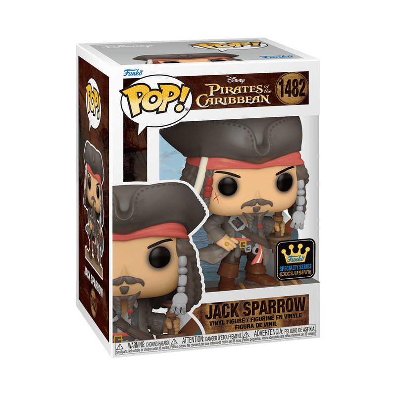 Pop! Jack Sparrow Standing on Mast - Series/Peliculas