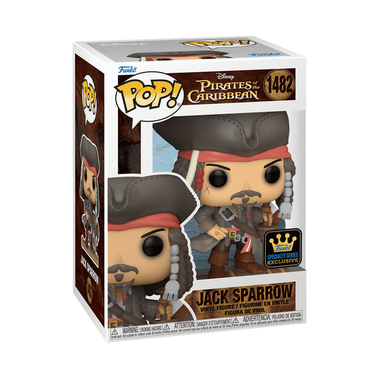 Pop! Jack Sparrow Standing on Mast - Series/Peliculas