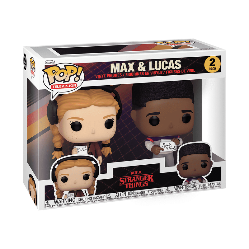 Pop! Max Mayfield & Lucas Sinclair 2-Pack - Series/Peliculas