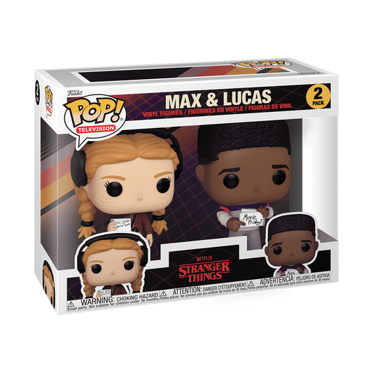 Pop! Max Mayfield & Lucas Sinclair 2-Pack - Series/Peliculas