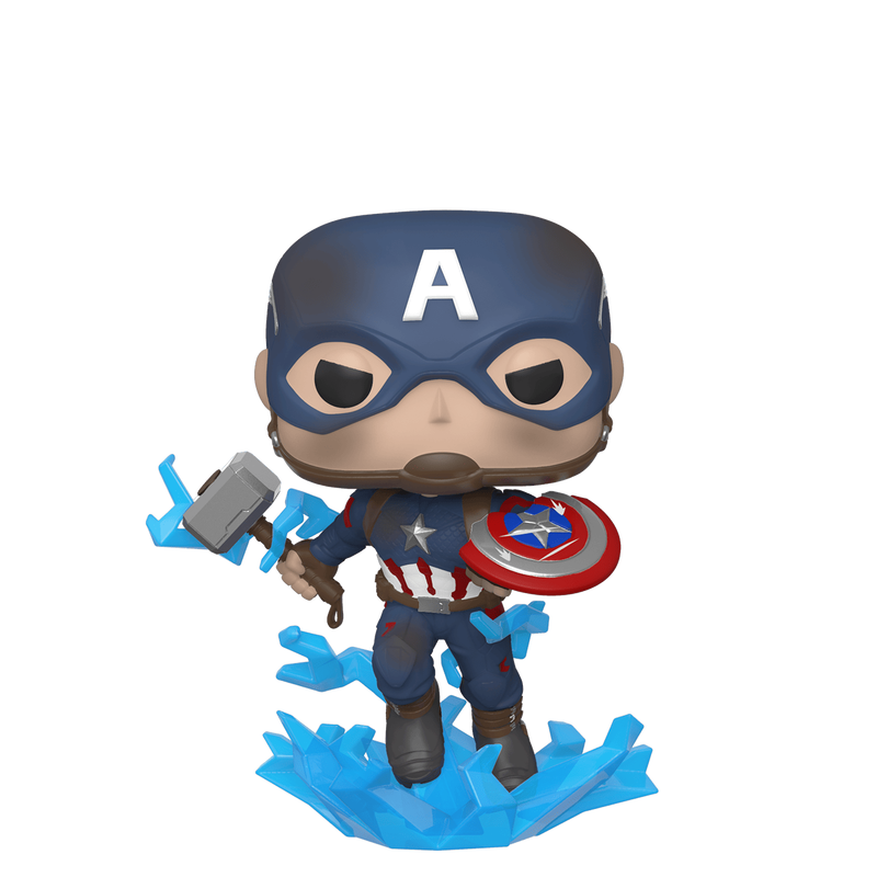 Pop! Captain America with Broken Shield - Superheroes