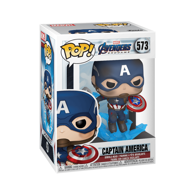 Pop! Captain America with Broken Shield - Superheroes