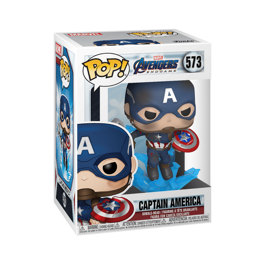 Pop! Captain America with Broken Shield - Superheroes