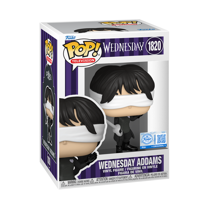 Pop! Wednesday Addams (Vendada) - Pre Orden