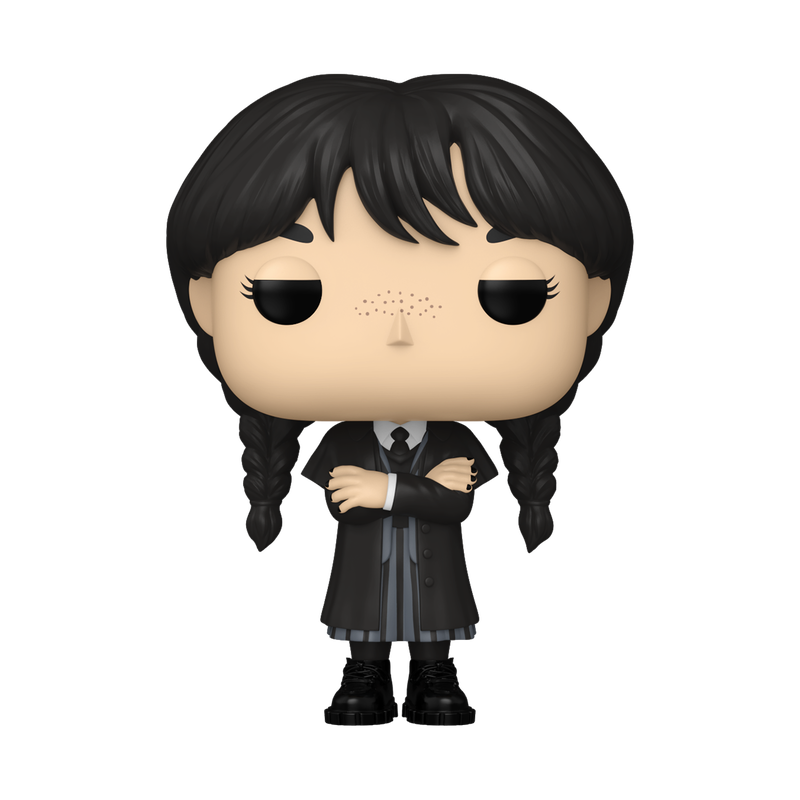 Pop! Wednesday Addams (Black Coat) - Pre Orden