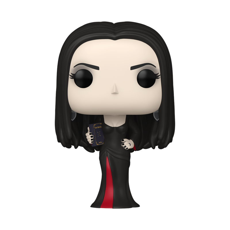 Pop! Morticia Addams con Libro de las Sombras - Series/Peliculas (Pre-Orden)