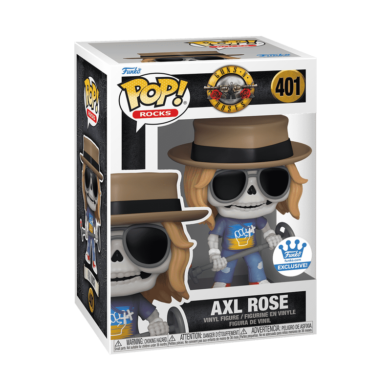 Pop! Axl Rose (Skeleton) - Musicos