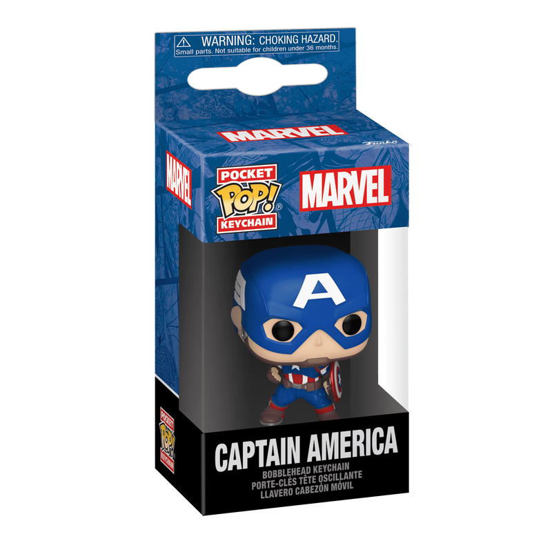 Pop! Keychain Captain America - Superheroes