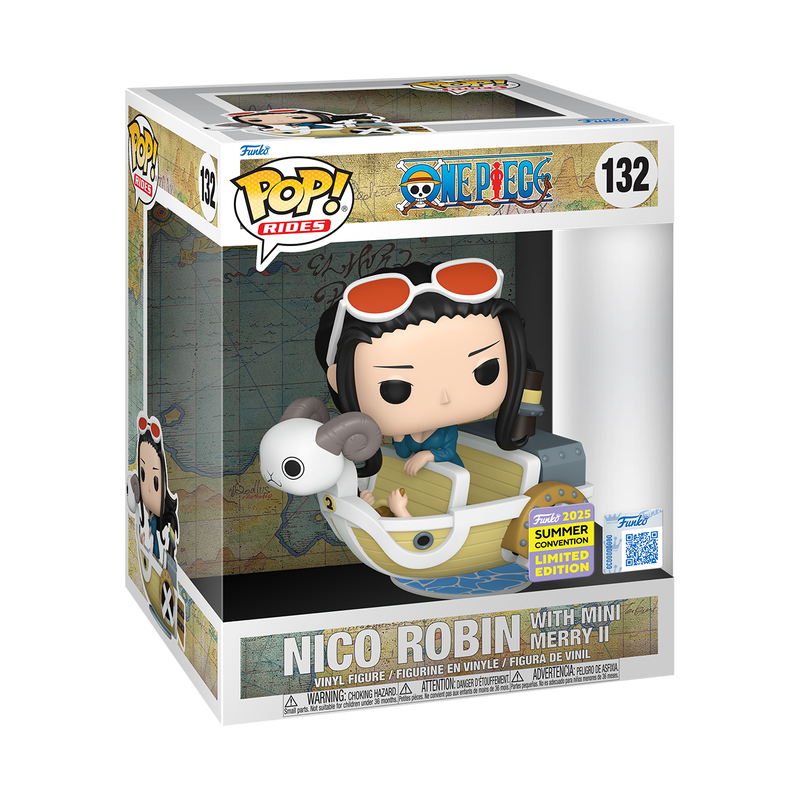 Pop! Rides Deluxe Nico Robin with Mini Merry II - Anime