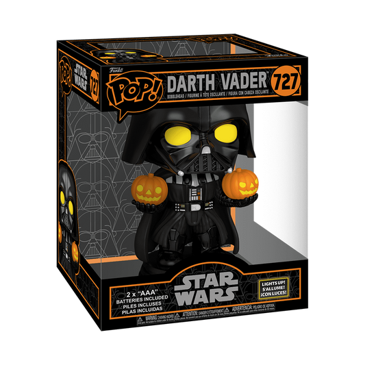 Pop! Super Light Up Darth Vader Holding Jack-O-Lanterns - Series/Peliculas