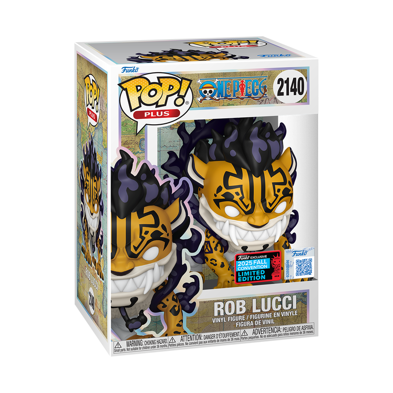 Pop! Plus Rob Lucci (Human Beast Form) - Anime