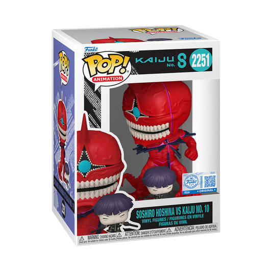 Pop! & Buddy Soshiro Hoshina vs Kaiju No. 10 – Anime | Pre-Orden