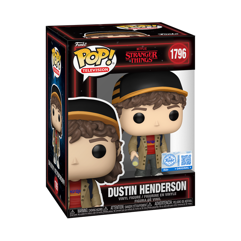 Pop! Dustin Henderson with Flashlight – Series / Películas