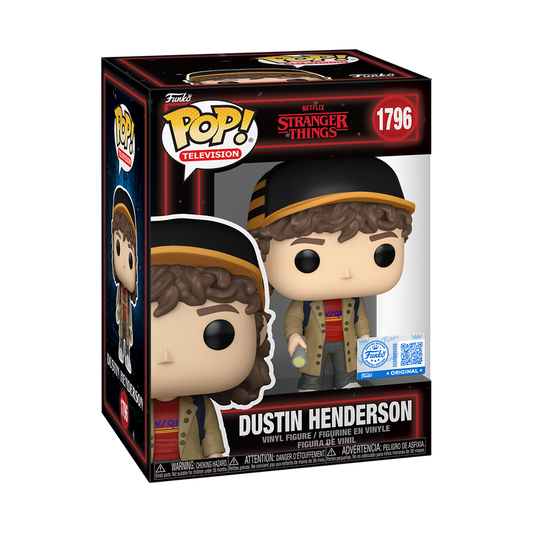Pop! Dustin Henderson with Flashlight – Series / Películas