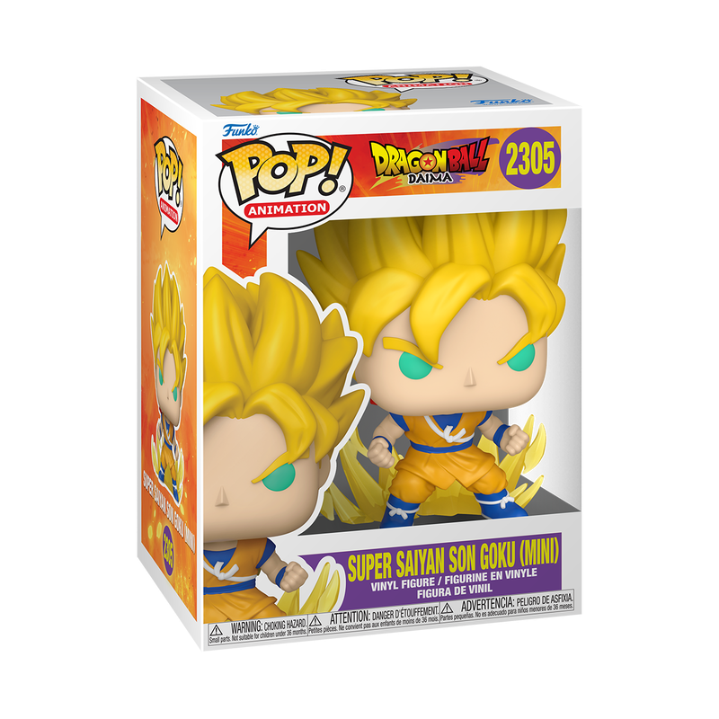Pop! Super Saiyan Son Goku (Mini) | Pre-Order | Anime