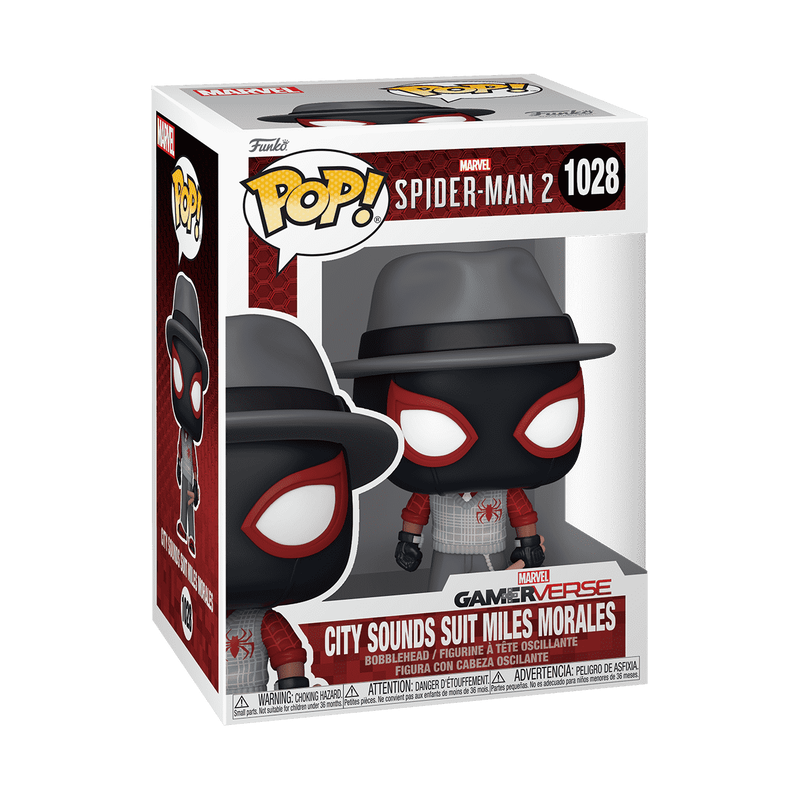 Pop! City Sounds Suit Miles Morales - Superheroes