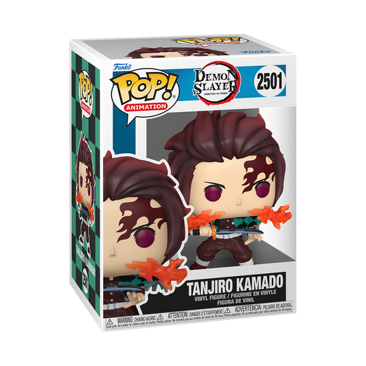 Pop! Tanjiro Kamado (Fire Breathing) (Anime) - Pre-Orden