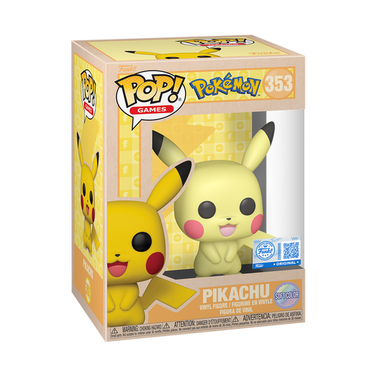 Pikachu — Soft Color - Videojuegos