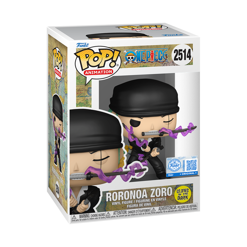 Pop! Roronoa Zoro (Dressrosa Arc) (Glow) - Anime