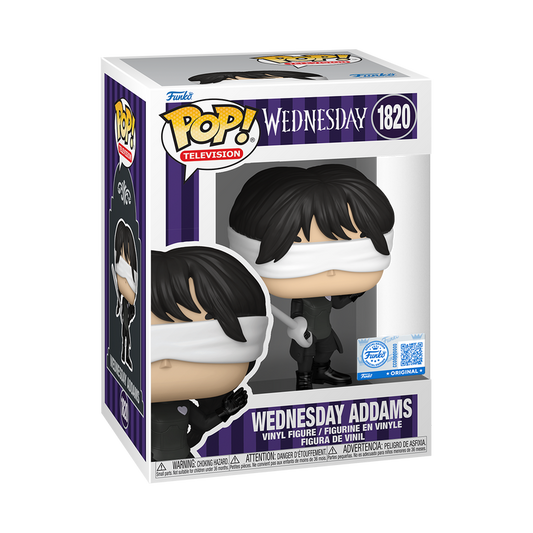 Pop! Wednesday Addams (Vendada) - Pre Orden