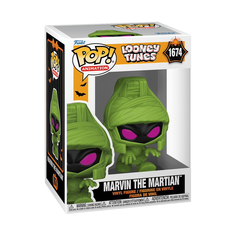 Pop! Marvin the Martian in Mummy Costume - Toons/Animaciones