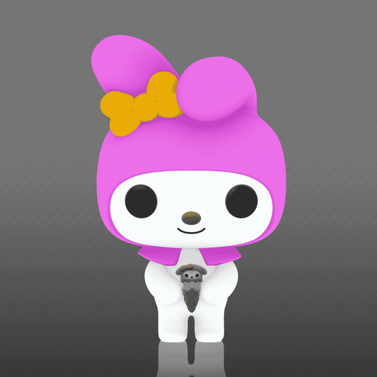 Pop! My Melody with Ice Cream (Glow) - Animaciones