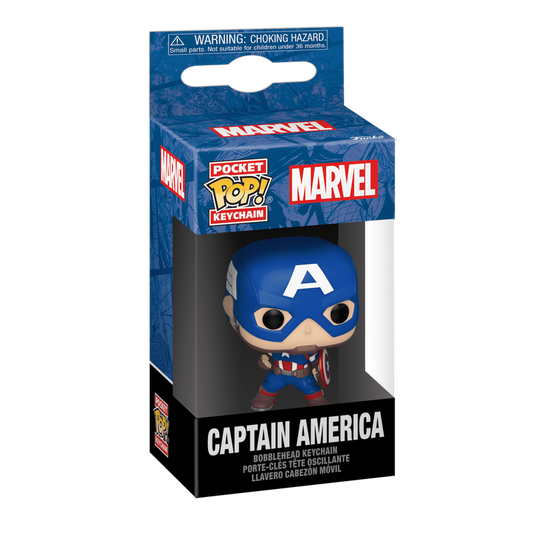 Pop! Keychain Captain America - Superheroes