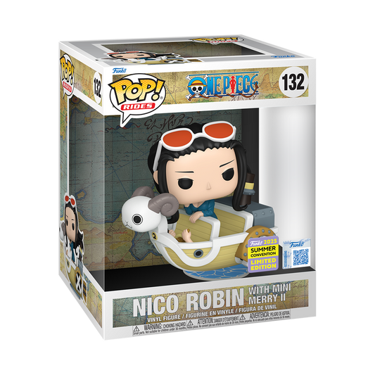 Pop! Rides Deluxe Nico Robin with Mini Merry II - Anime