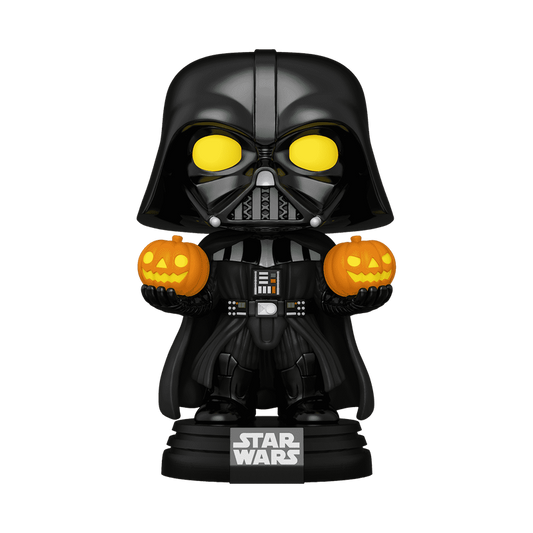 Pop! Super Light Up Darth Vader Holding Jack-O-Lanterns - Series/Peliculas