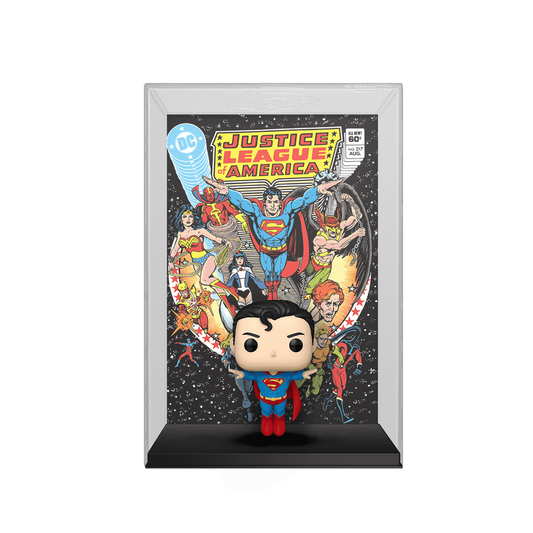 Pop! Comic Poster Justice League of America #217 (Superman) - Superheroes