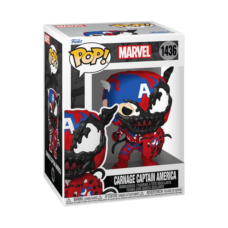 Pop! Carnage Captain America - Superheroes