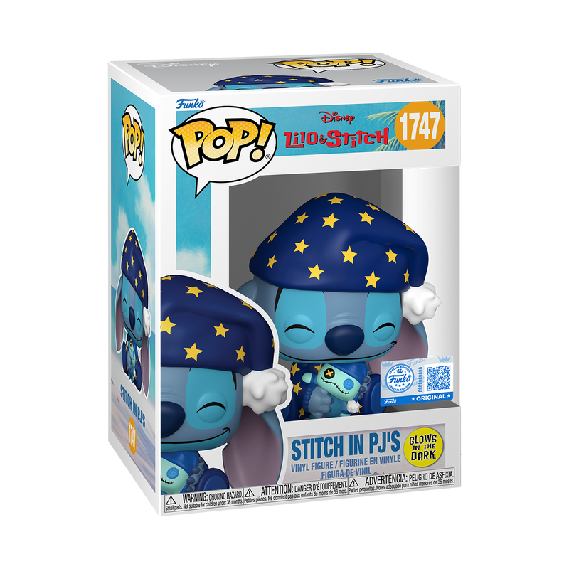 Pop! Stitch in PJ's (Glow) - Animaciones