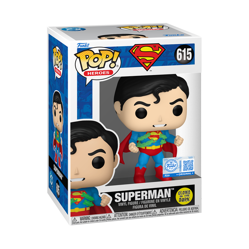 Pop! Superman (Breaking Chains) (Glow) - Superheroes