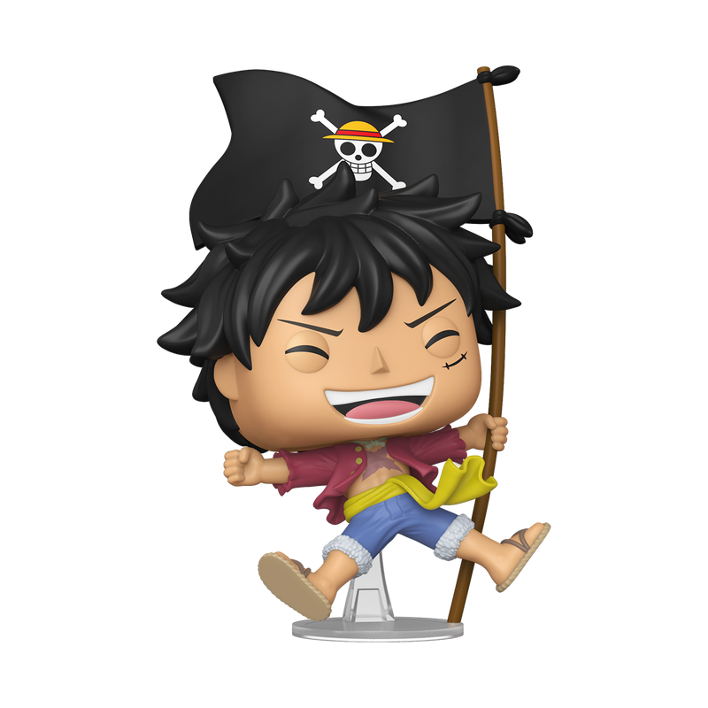 Pop! Monkey D. Luffy with Flag - Anime
