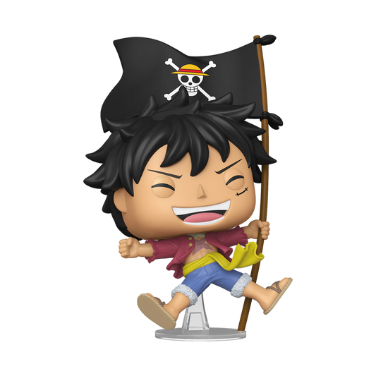Pop! Monkey D. Luffy with Flag - Anime