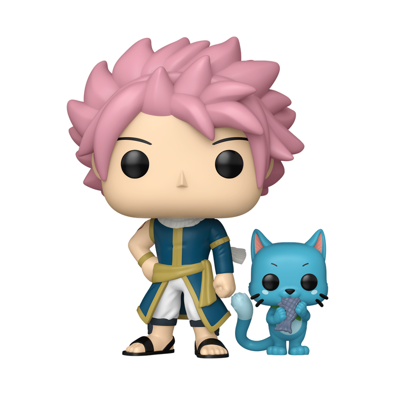 Pop! & Buddy Natsu with Happy - Anime | Pre-Orden