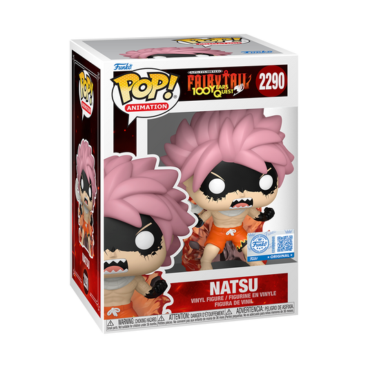 Pop! Natsu (Fired-Up) - Anime | Pre-Orden